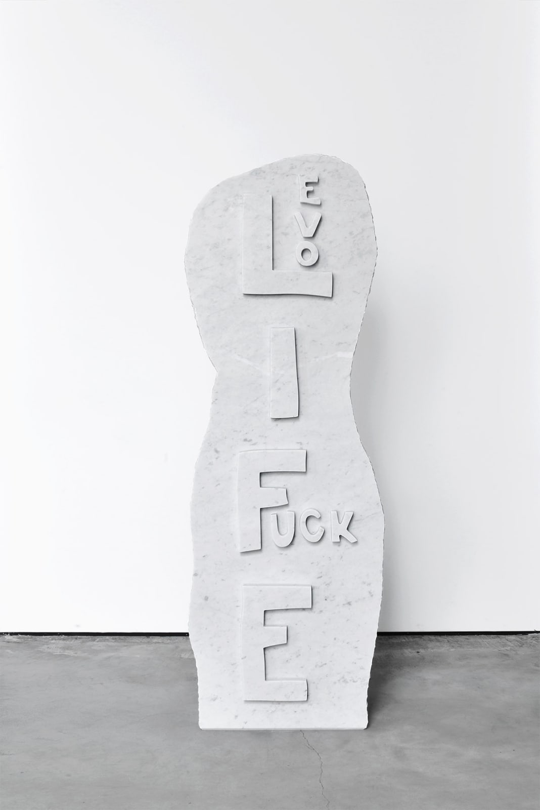 Olaf Breuning, Untitled (Love Life Fuck), 2013