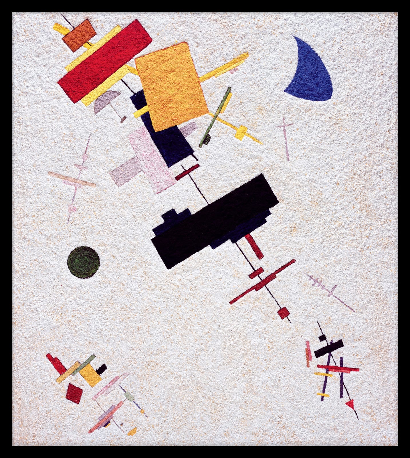 Vik Muniz, Supremus N56, after Kazimir Malevich, 2007