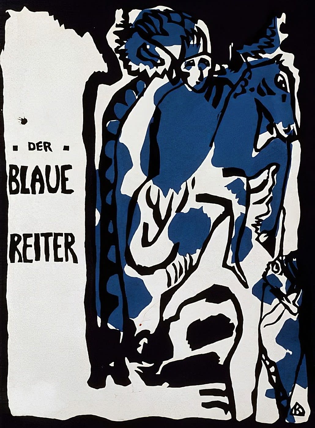 Chris Ofili, Saint Lucian Blue Two, 2006