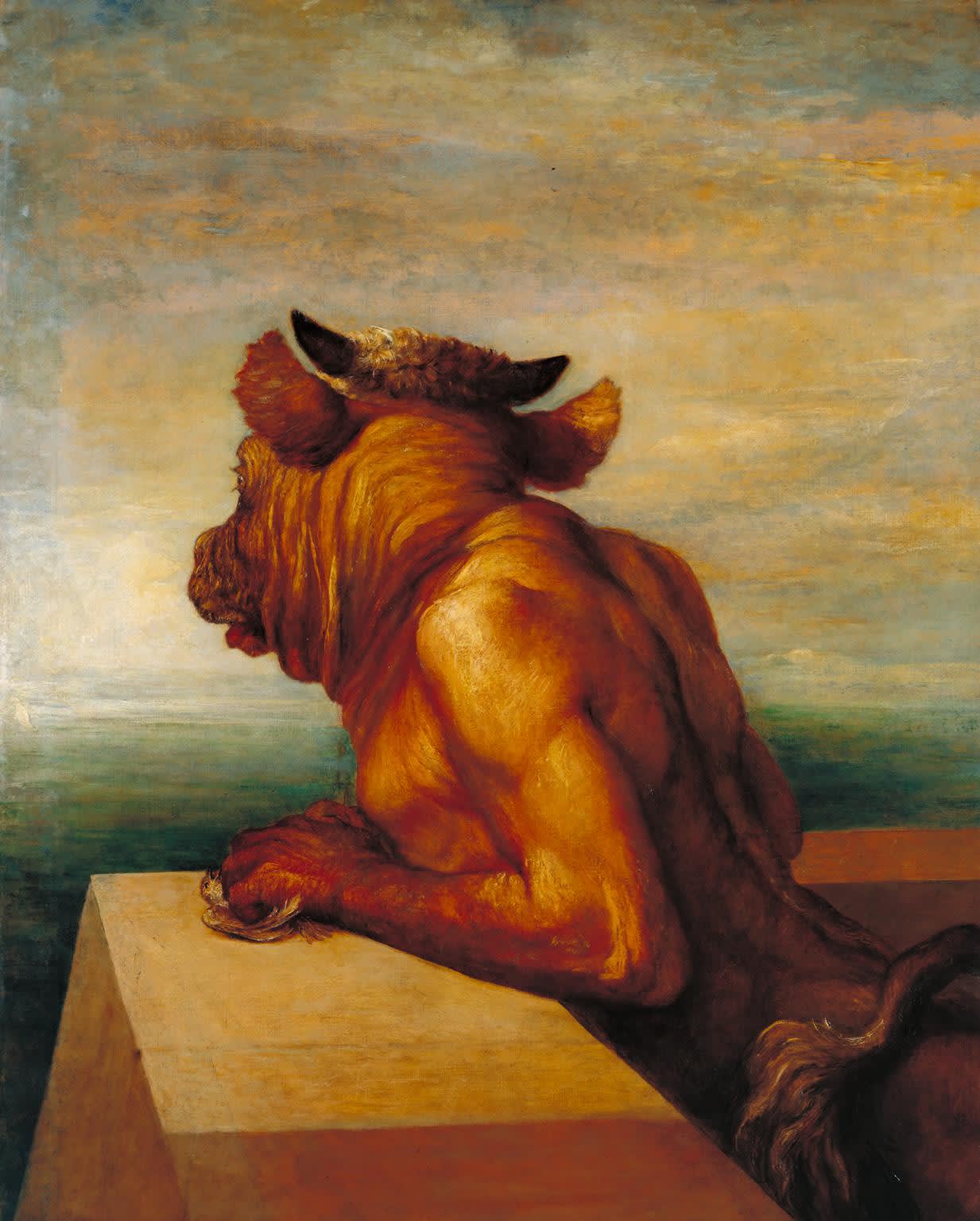 Vik Muniz, Minotaur, after George Frederic Watts, 2006