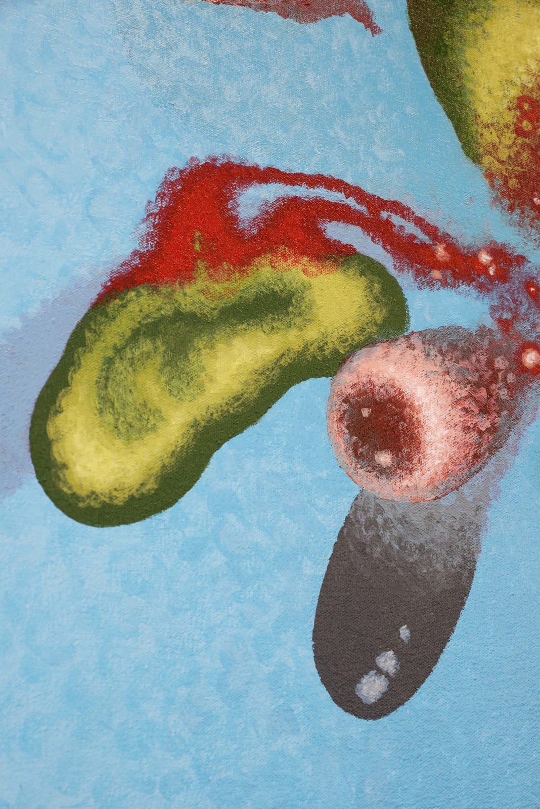 Peter Saul, Wall Street Suicide, 2012