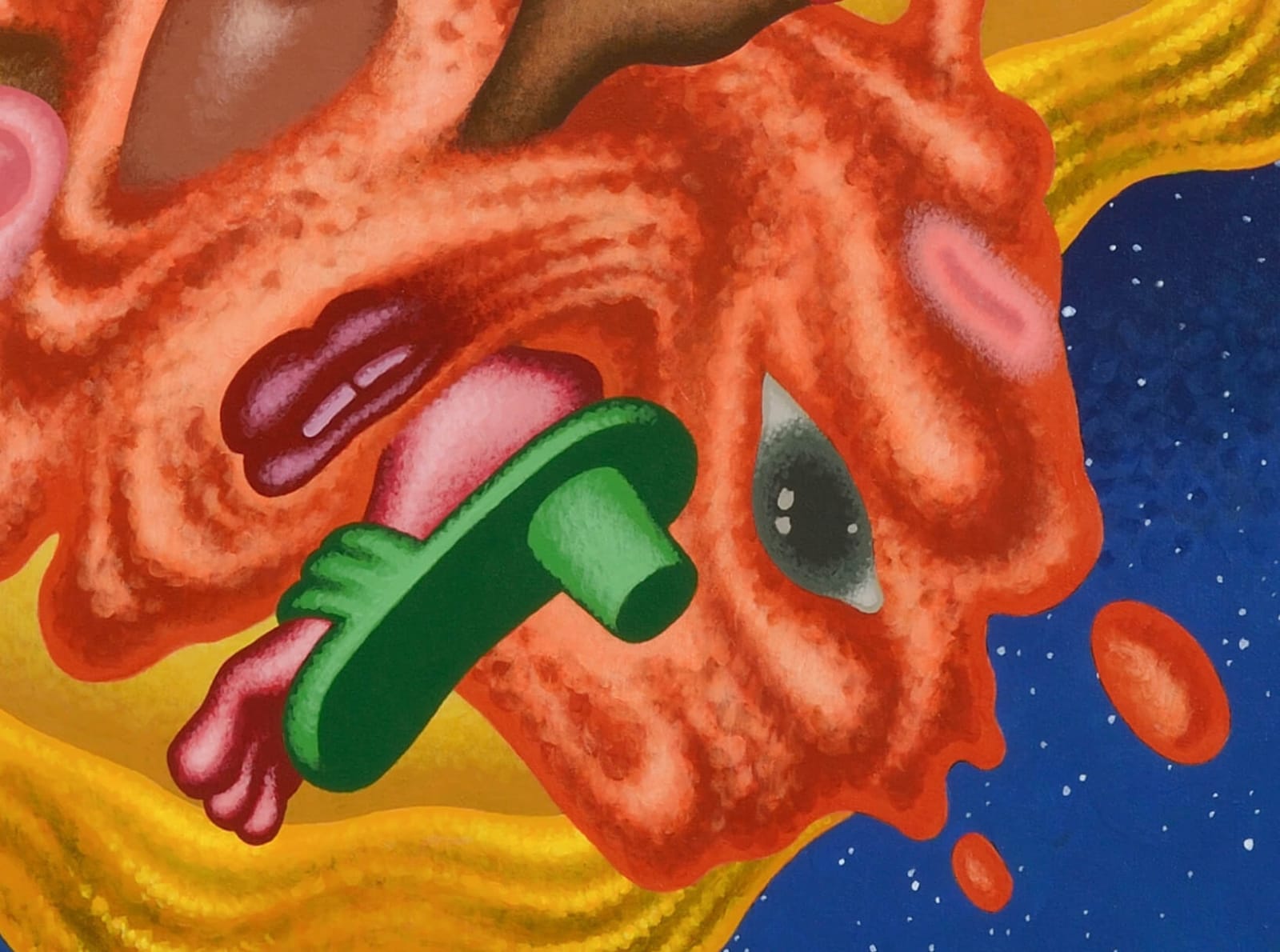 Peter Saul, Birth of Venus, 2015