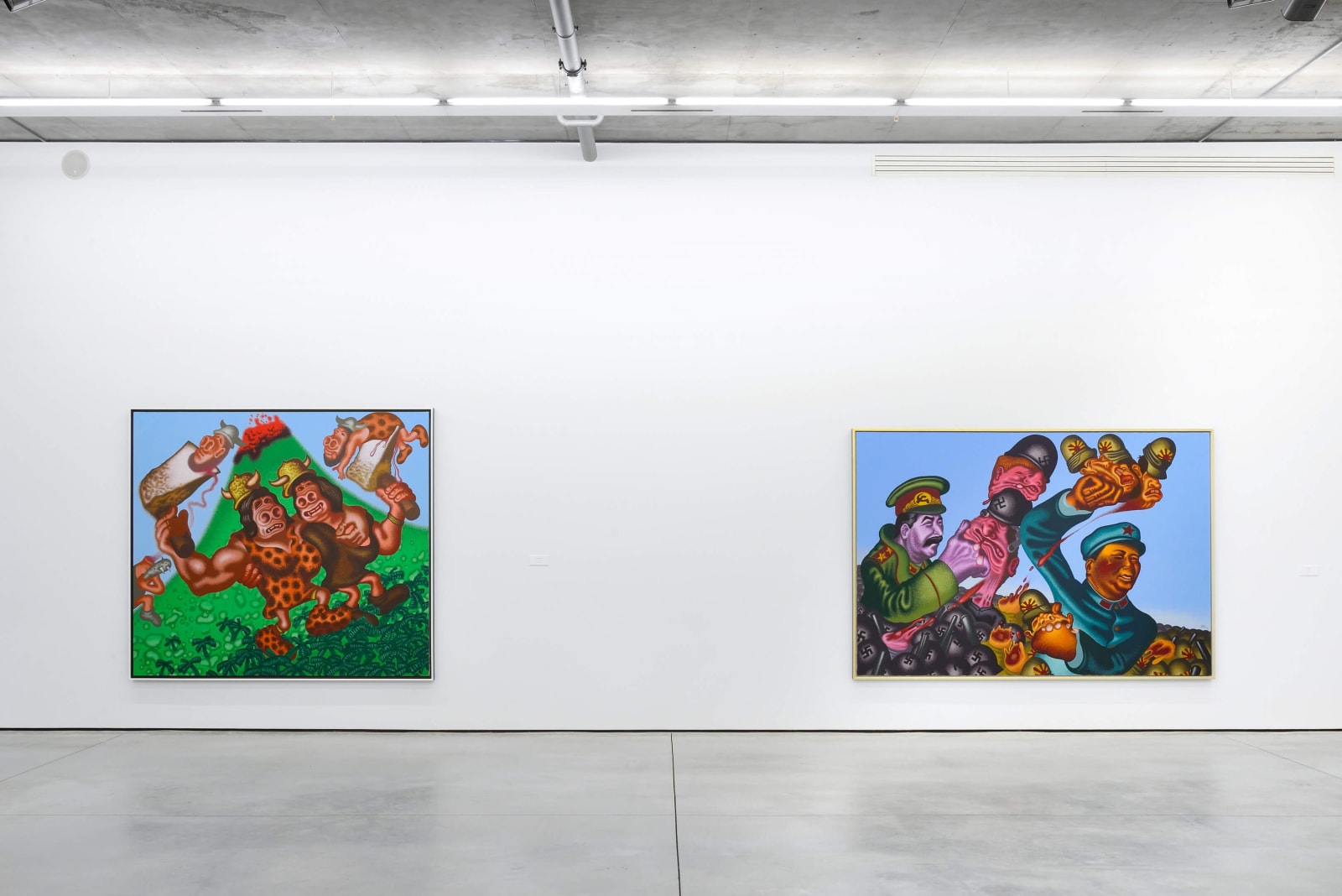 Peter Saul, Prehistoric Women, 2011