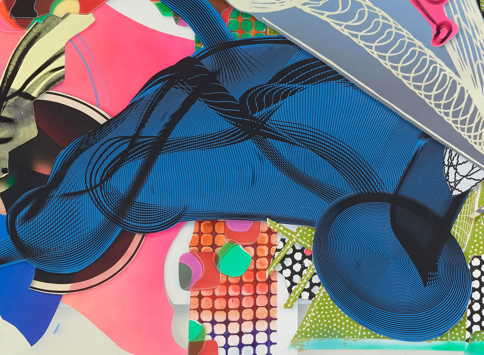 Frank Stella, The Duel E, 2001