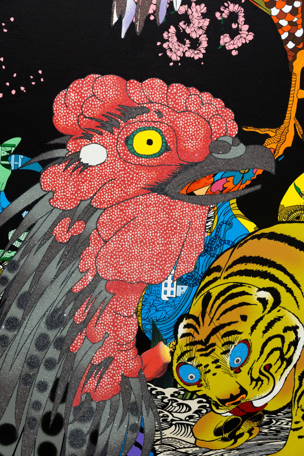 Keiichi Tanaami, Jakuchu – Magnificent Flowers and Birds, 2015