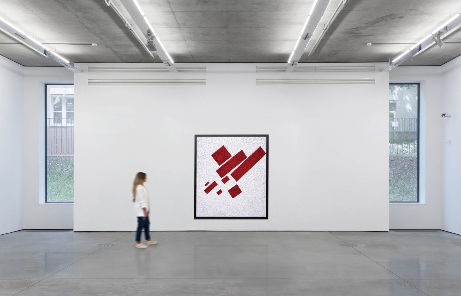 Vik Muniz, Suprematist composition: eight red rectangles, after Kazimir Malevich, 2007