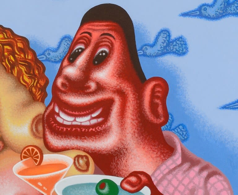 Peter Saul, Viva la Difference, 2008
