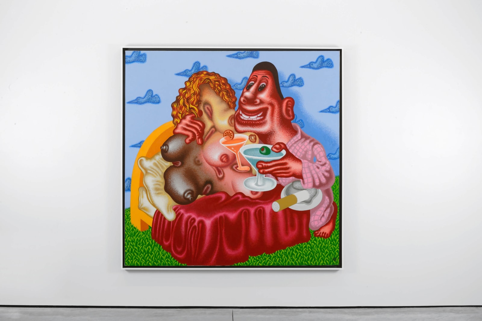 Peter Saul, Viva la Difference, 2008