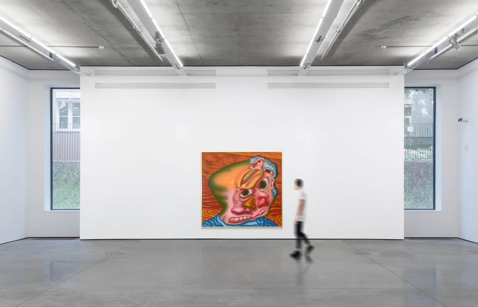 Peter Saul, Panic Attack in the Lumber Yard, 2007
