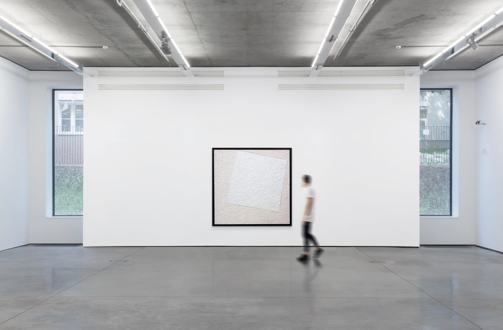 Vik Muniz, Suprematist Composition: White on White, after Kazimir Malevich, 2007