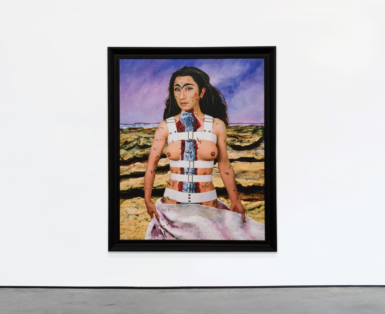 Yasumasa Morimura, An inner dialogue with Frida Kahlo (Standing firm), 2001