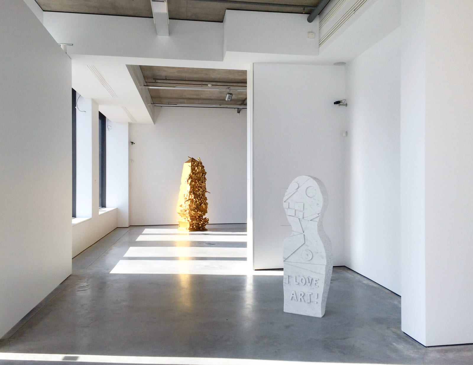 Olaf Breuning, Untitled (I Love Art), 2013