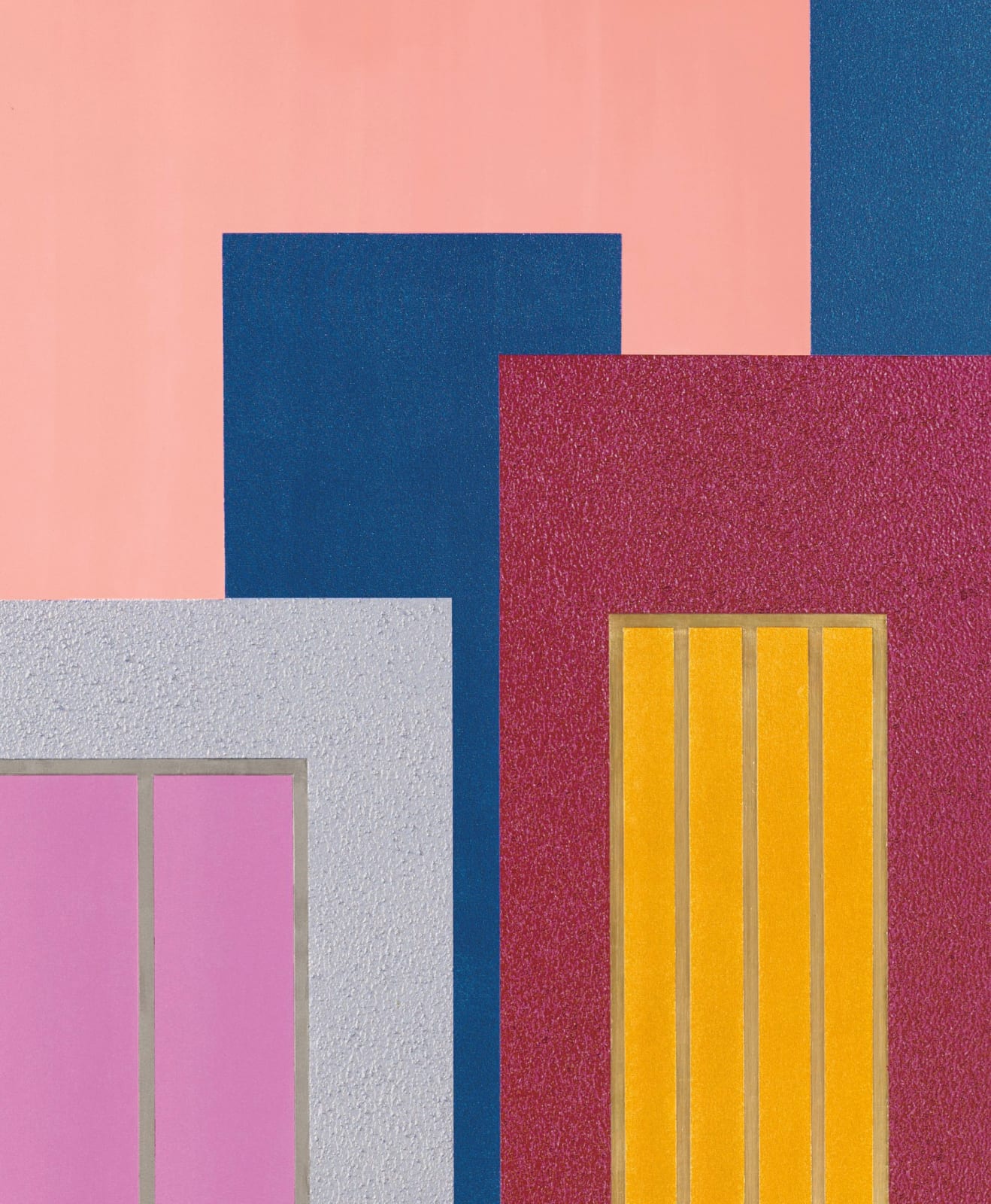 Peter Halley, The Negotiator, 1998