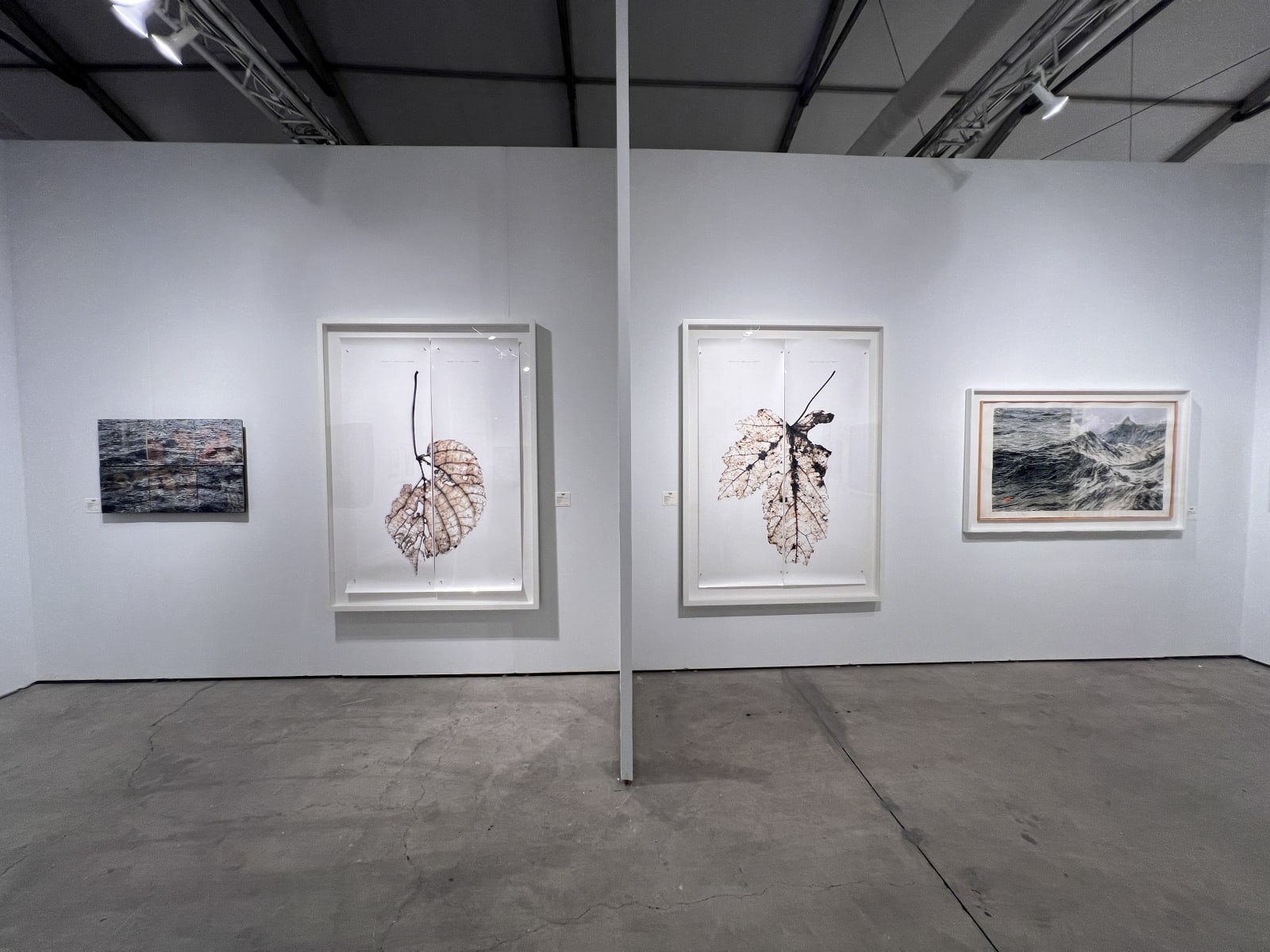 Installation view at Art Miami 23