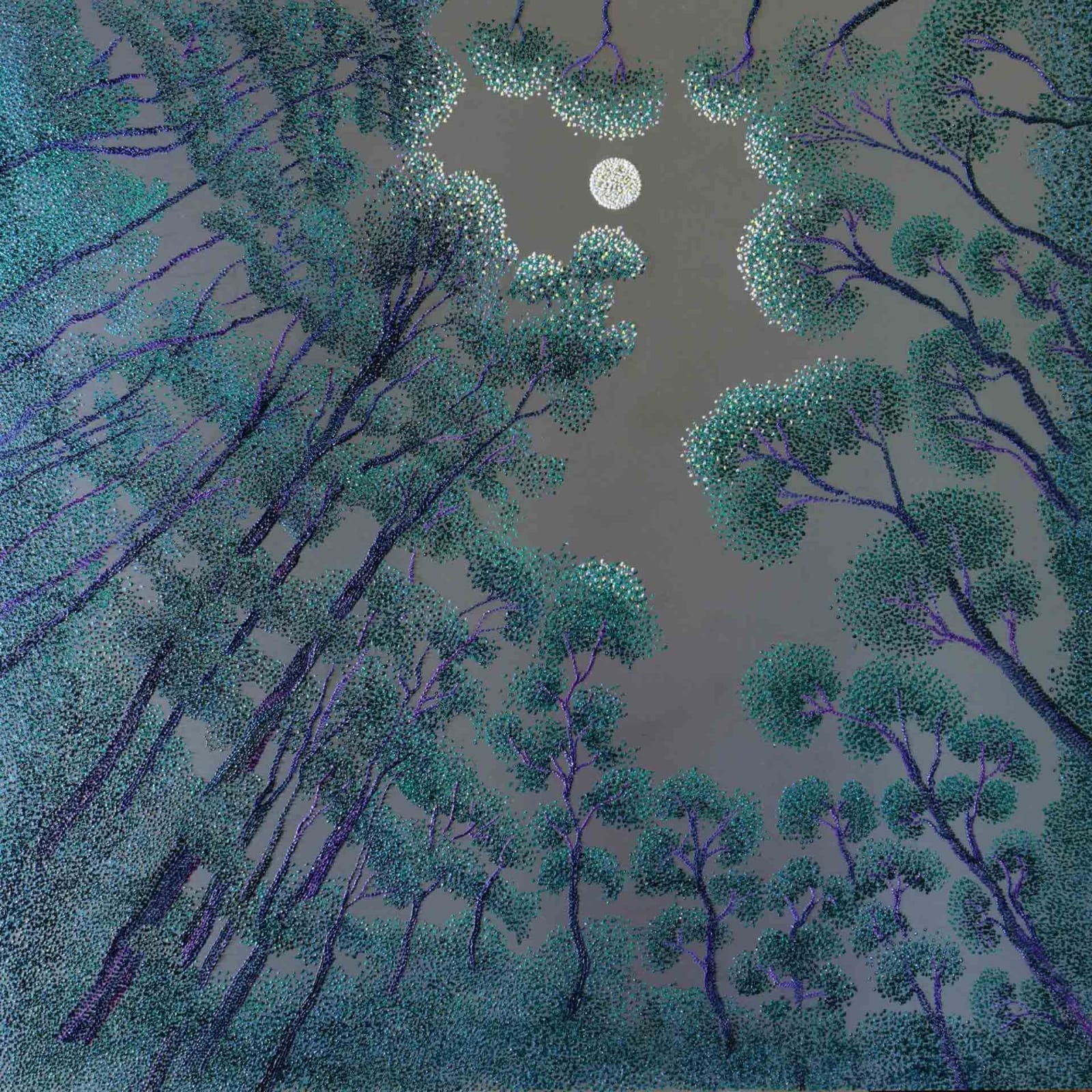 Nancy R Wise, Moonlit Canopy