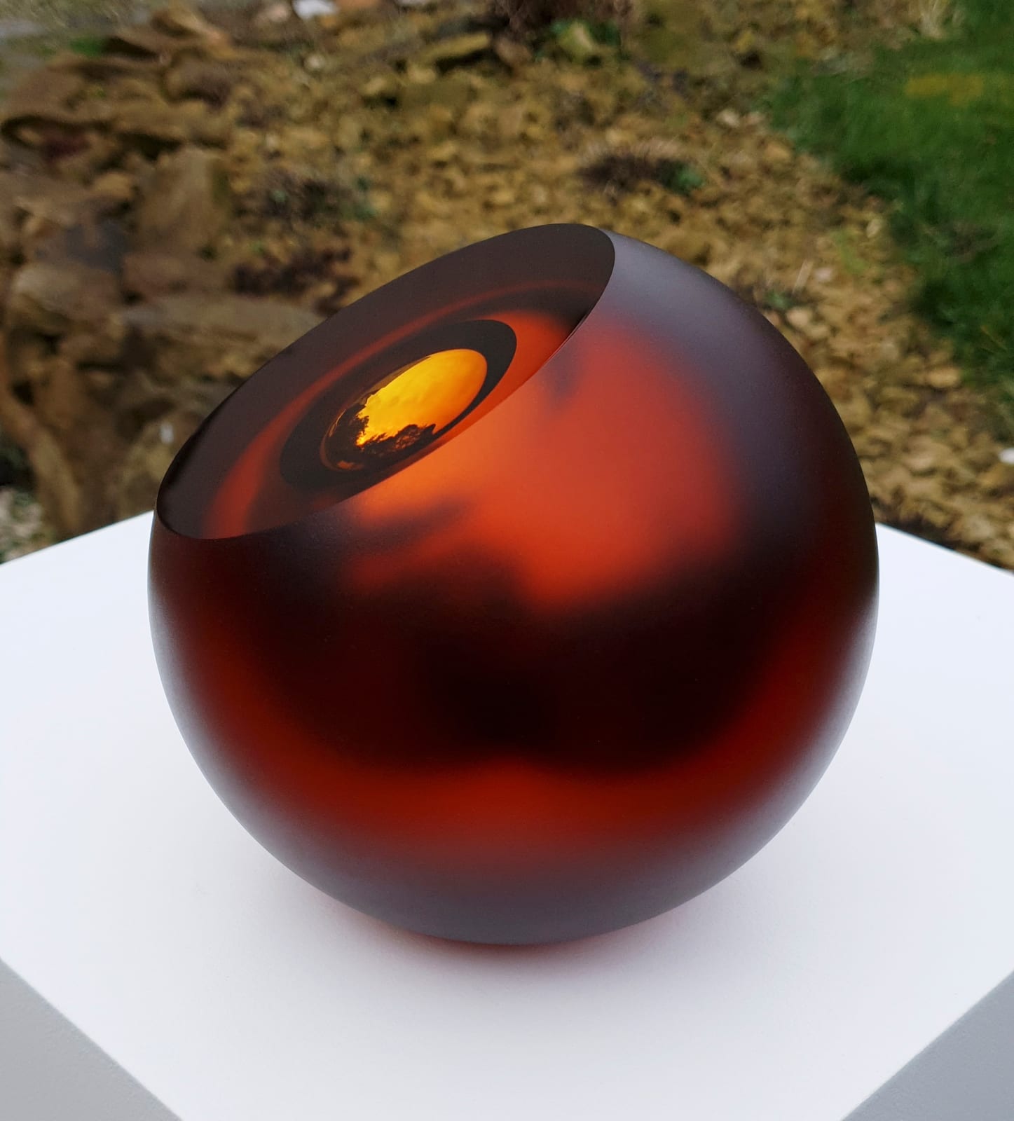 Rudolf Burda, Amber Eye, 2020