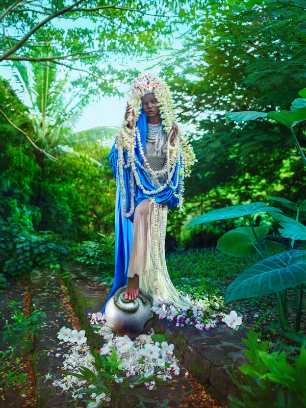 David LaChapelle, Our Lady of the Flowers, 2018