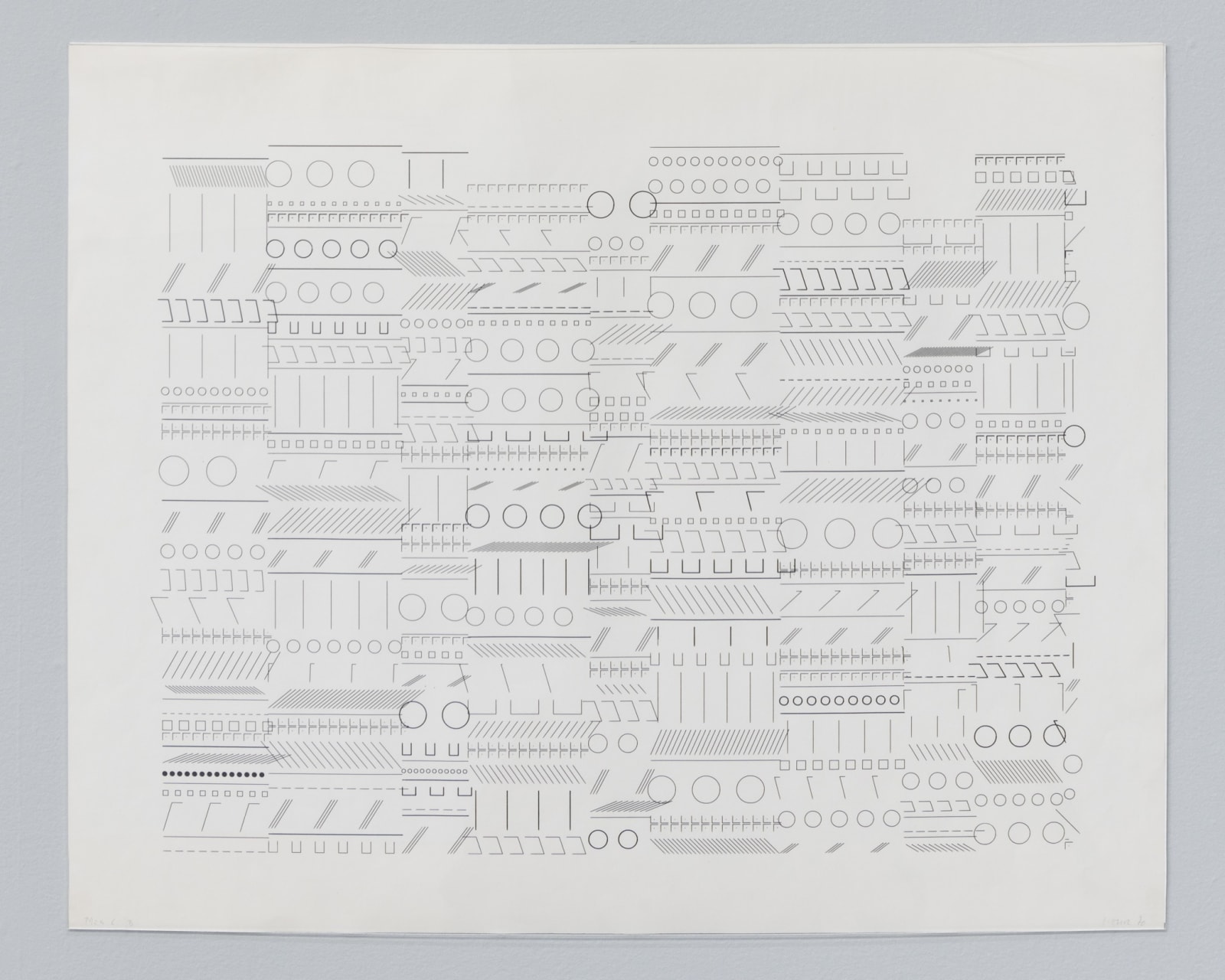 Manfred Mohr, P-065a-large, 1970