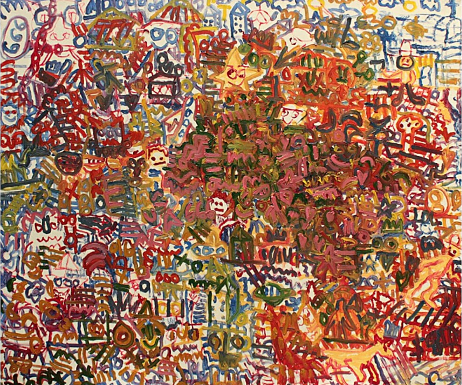 Fran Benavides, Paint that lasts, 2018