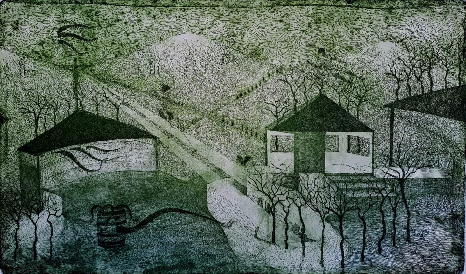 Ivan Melnick, Green city, 2022