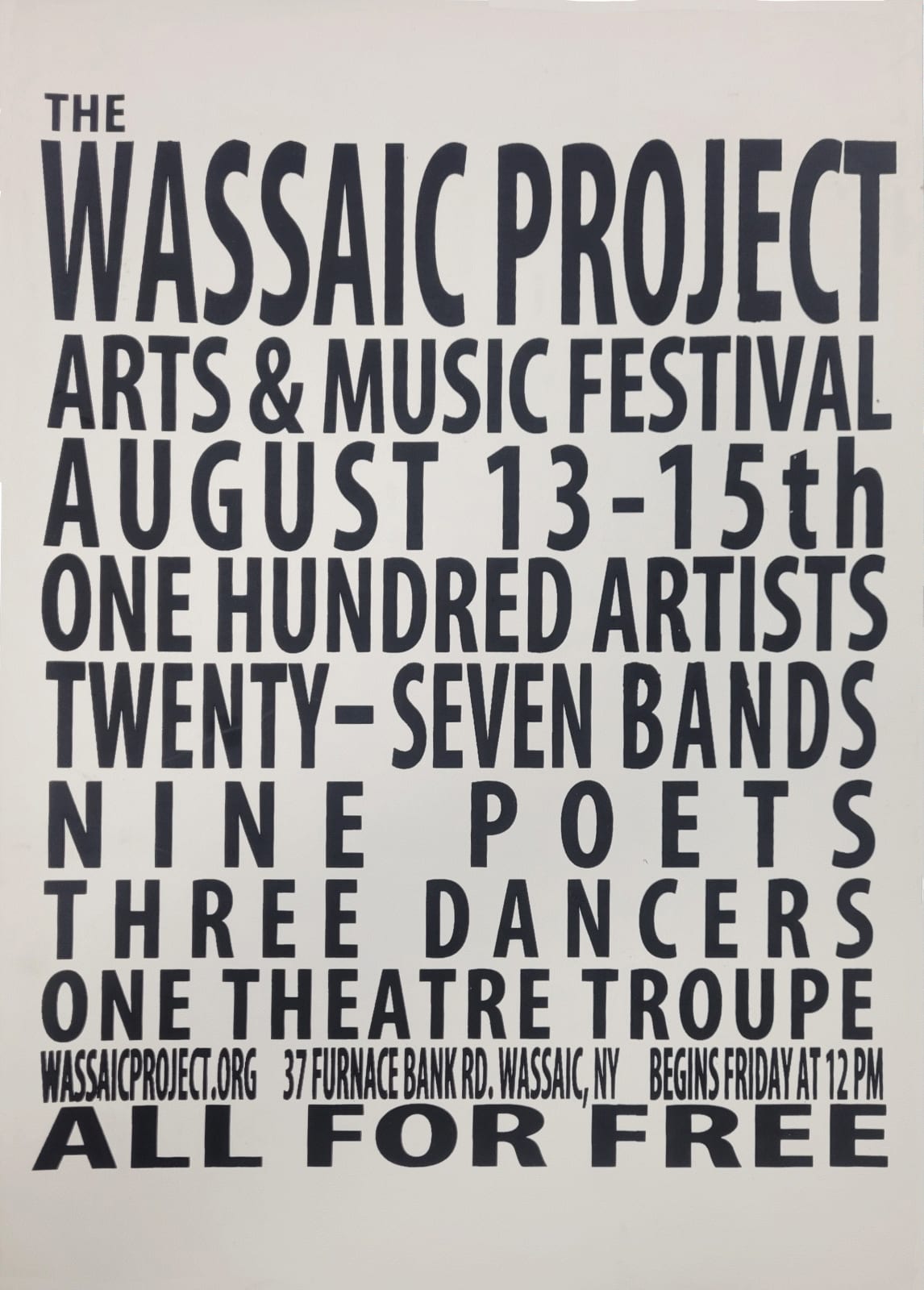 THE WASSAIC PROJECT COLLAGES