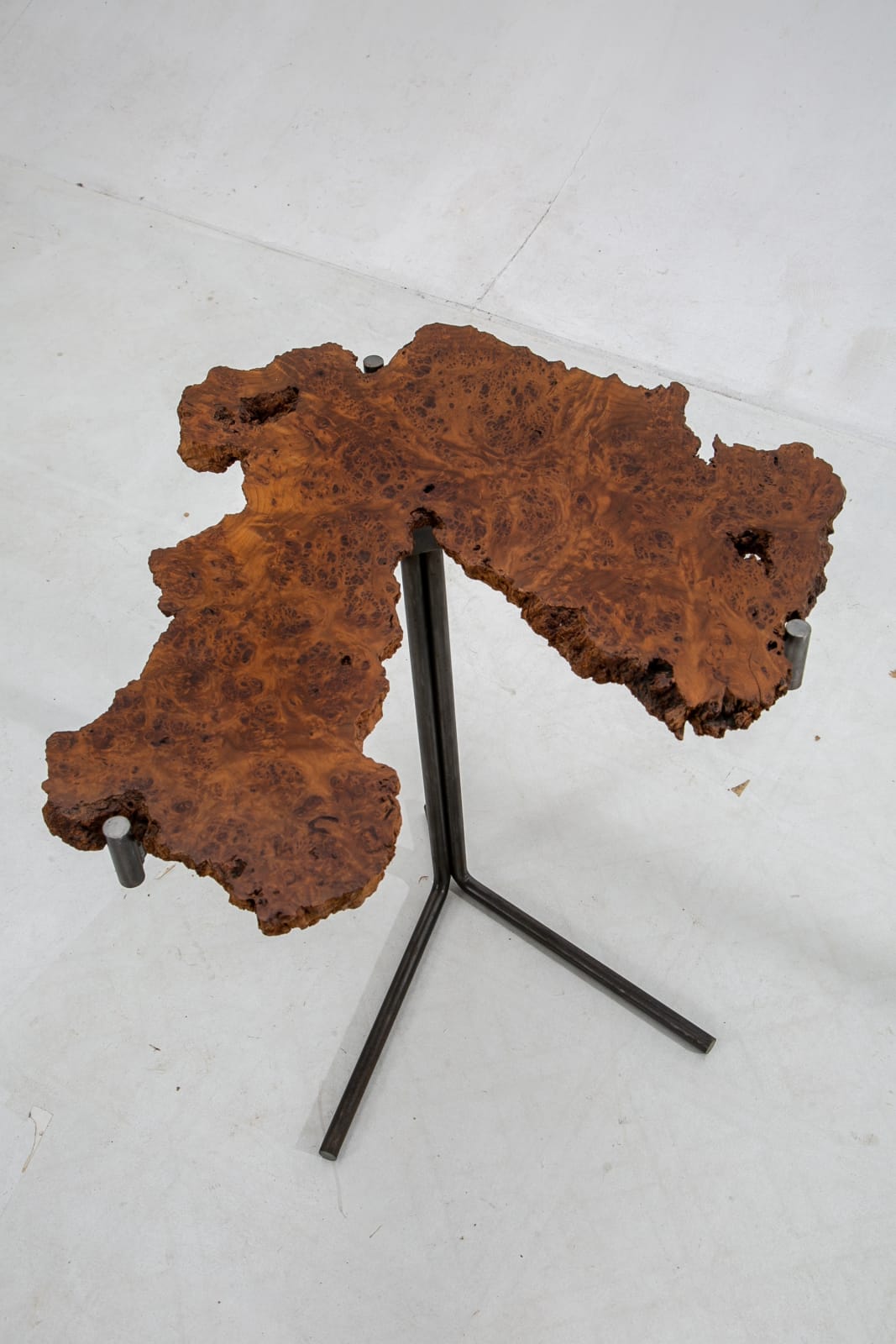 Burl Y Table