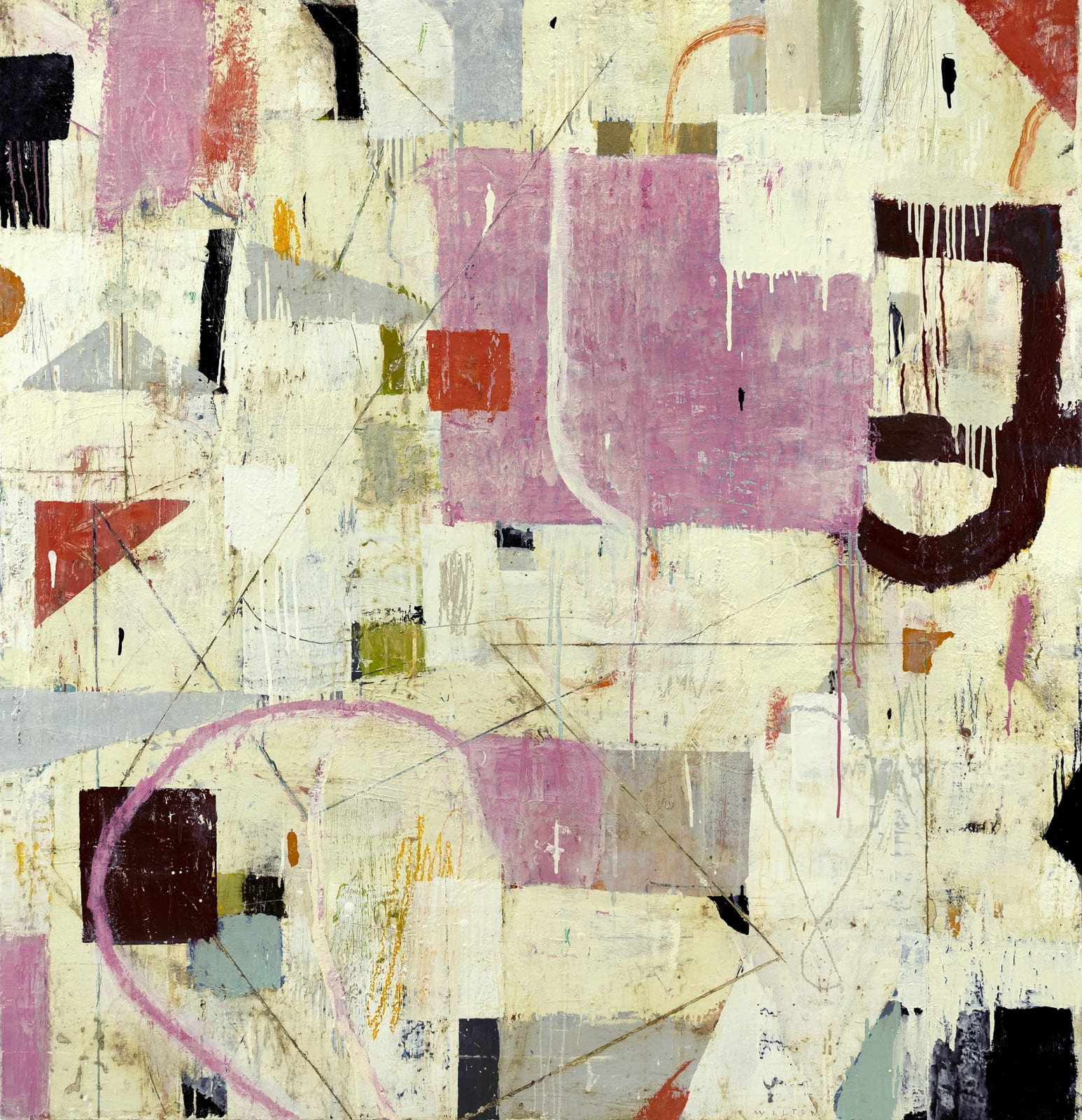 Pink Square, Nicholas Wilton
