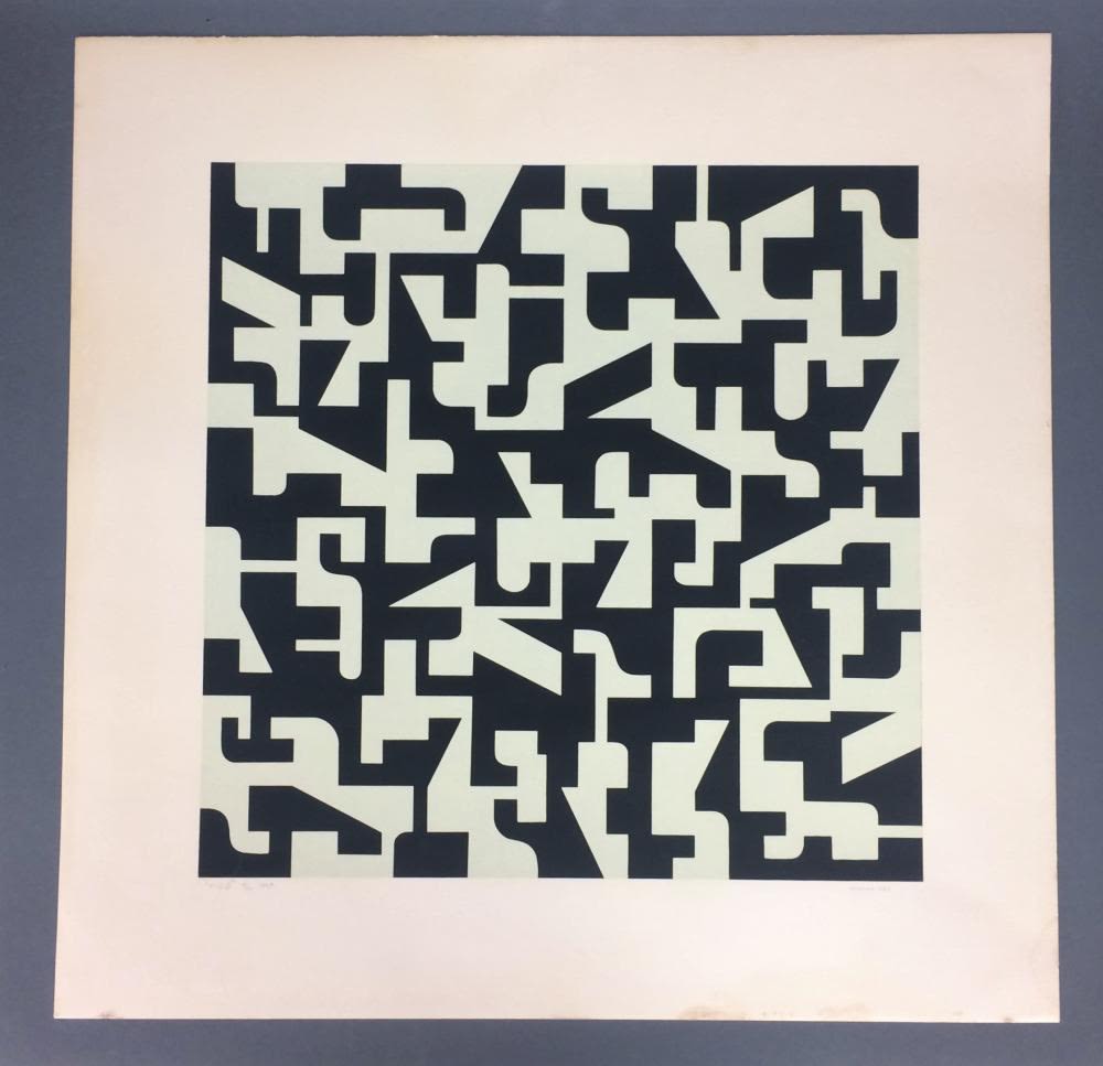 Serigraph.F-G b, Norman Ives