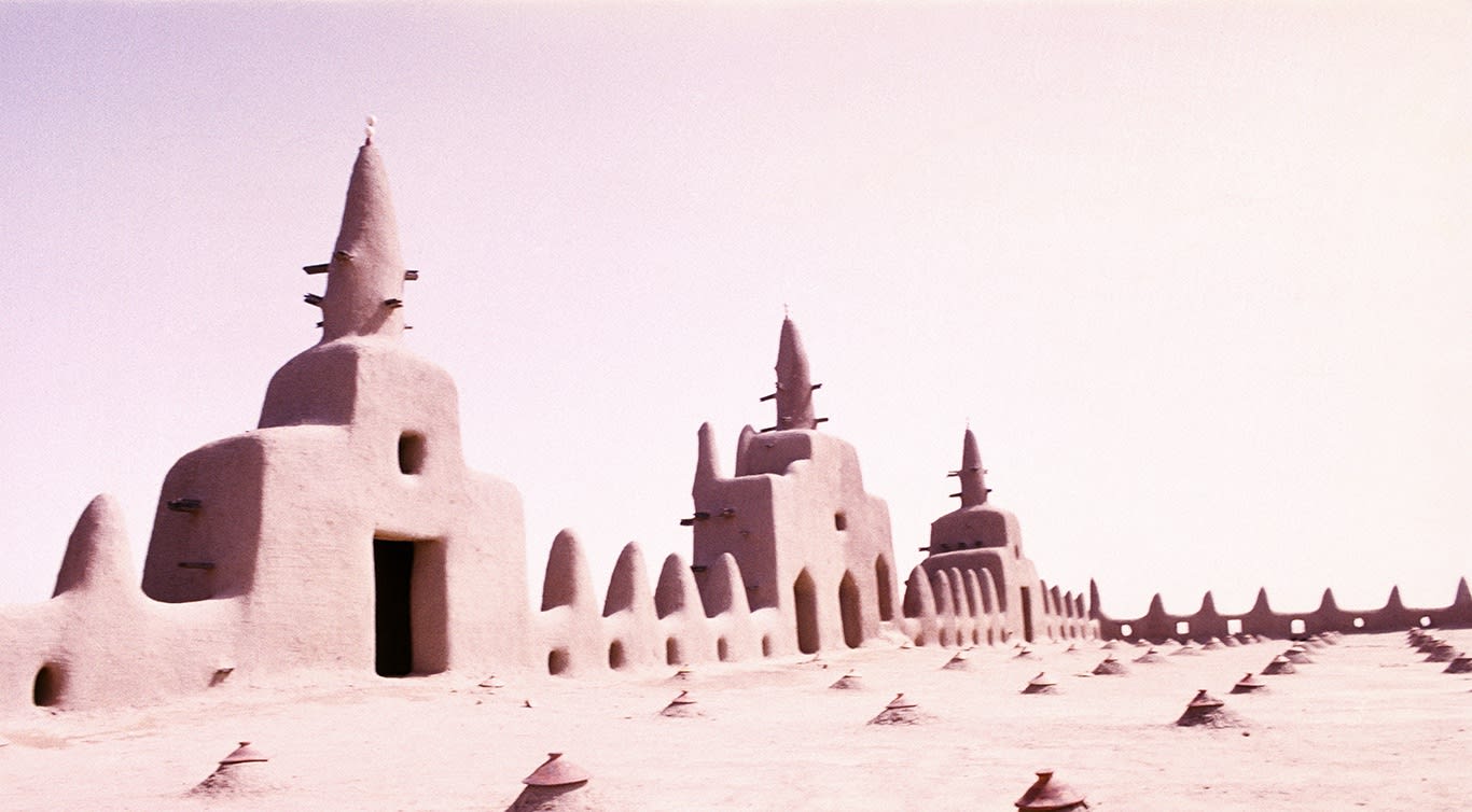 MALI 1977, Mosque Djenné, 1977