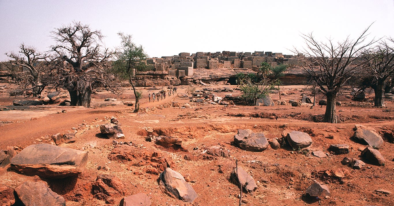 MALI 1977, Mosque Djenné, 1977