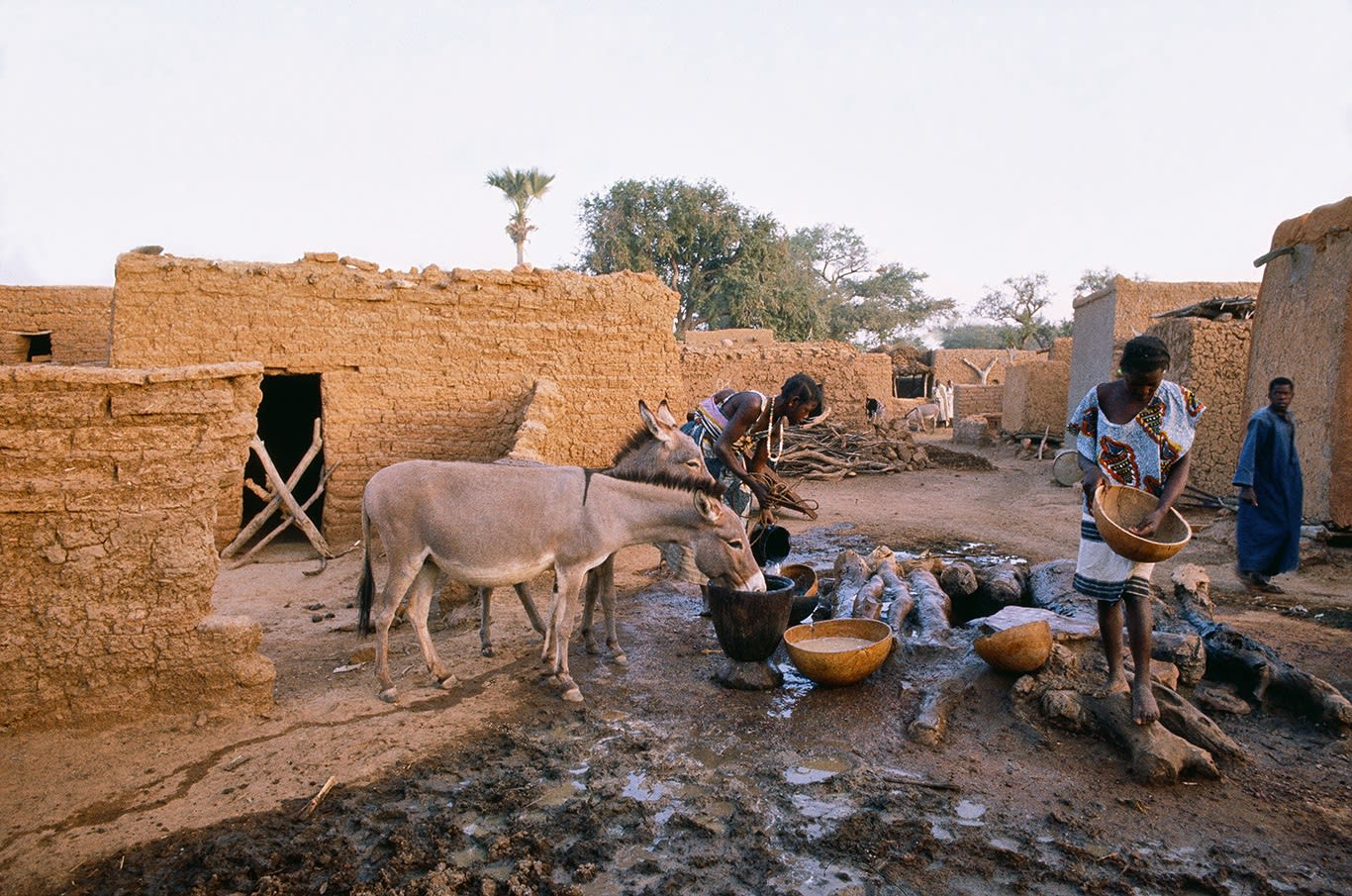 MALI 1977, Mosque Djenné, 1977