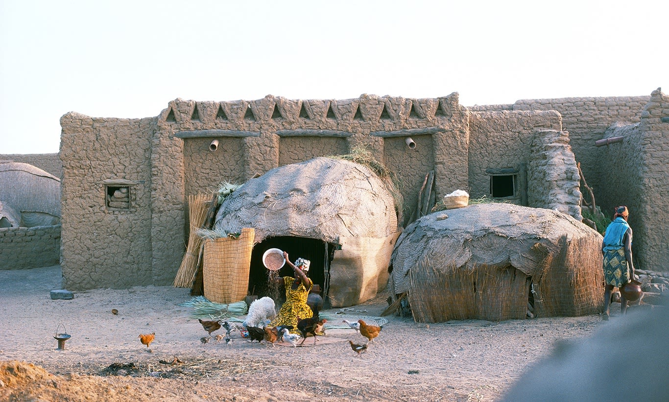 MALI 1977, Mosque Djenné, 1977