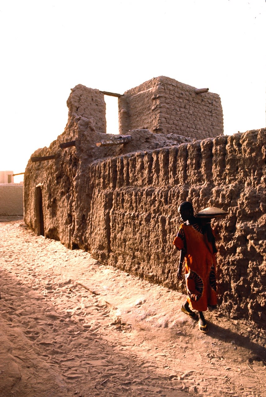 MALI 1977, Mosque Djenné, 1977