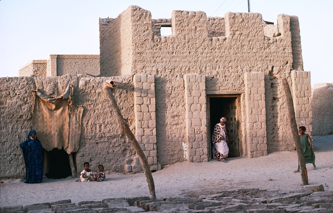 MALI 1977, Mosque Djenné, 1977