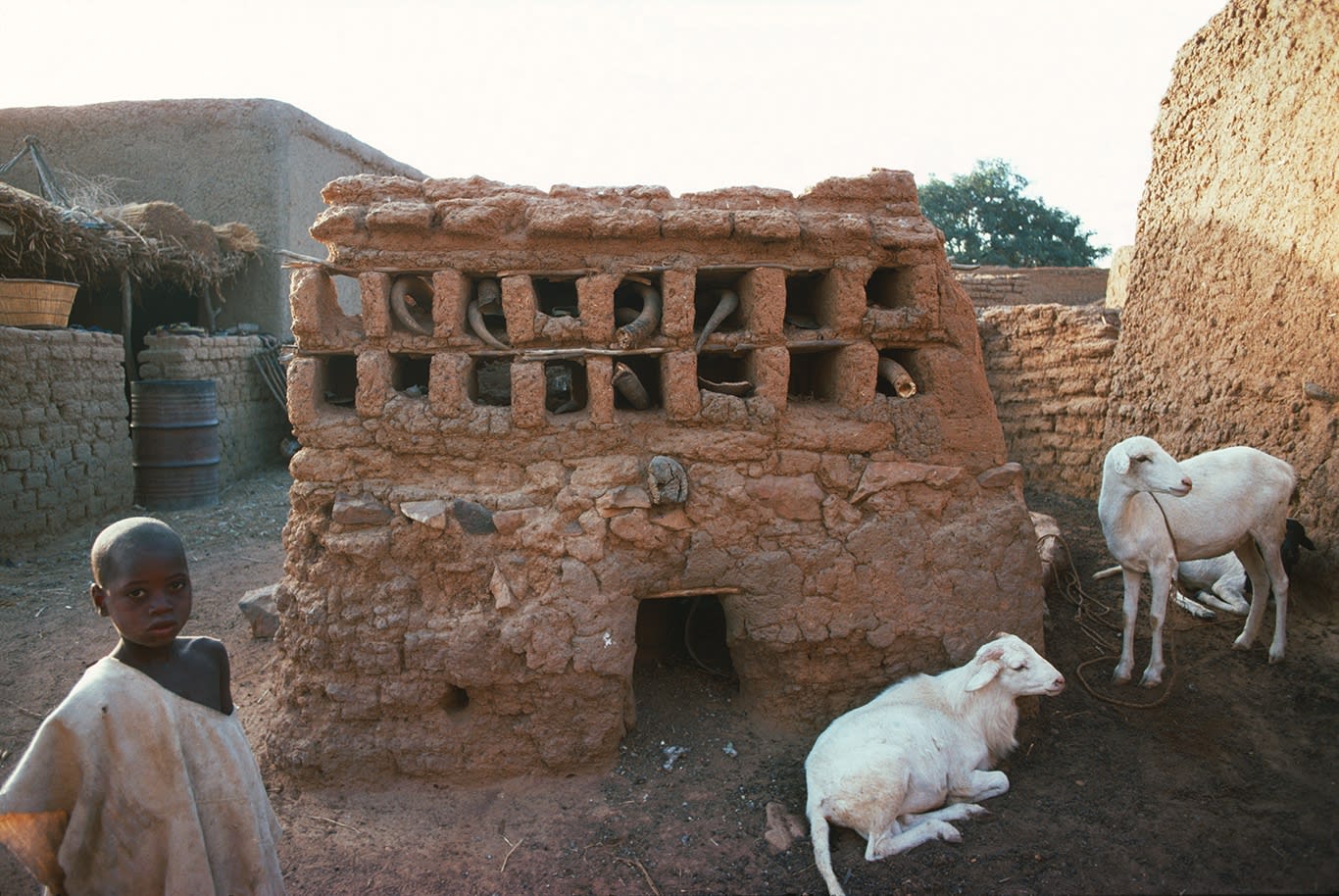 MALI 1977, Mosque Djenné, 1977