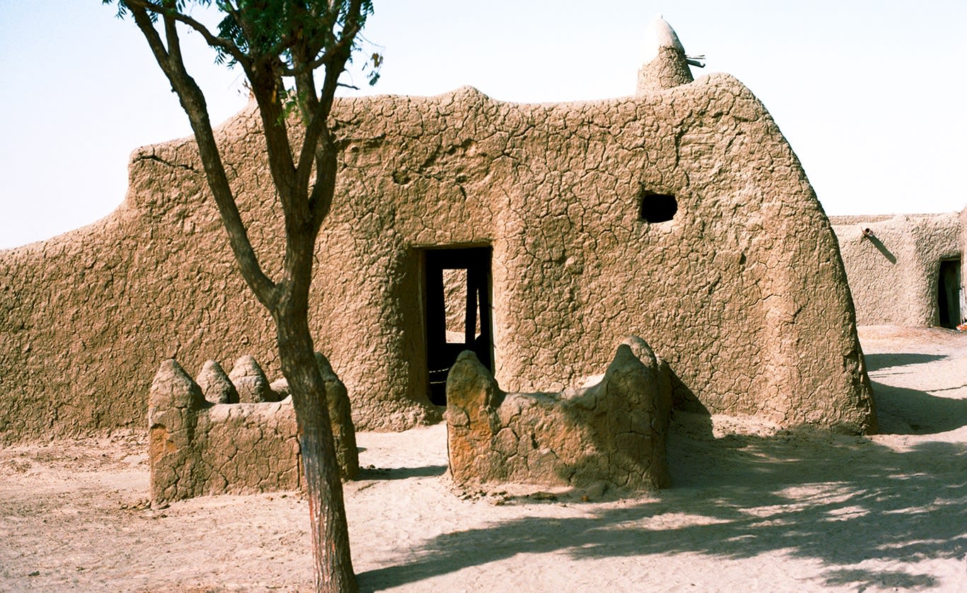 MALI 1977, Mosque Djenné, 1977