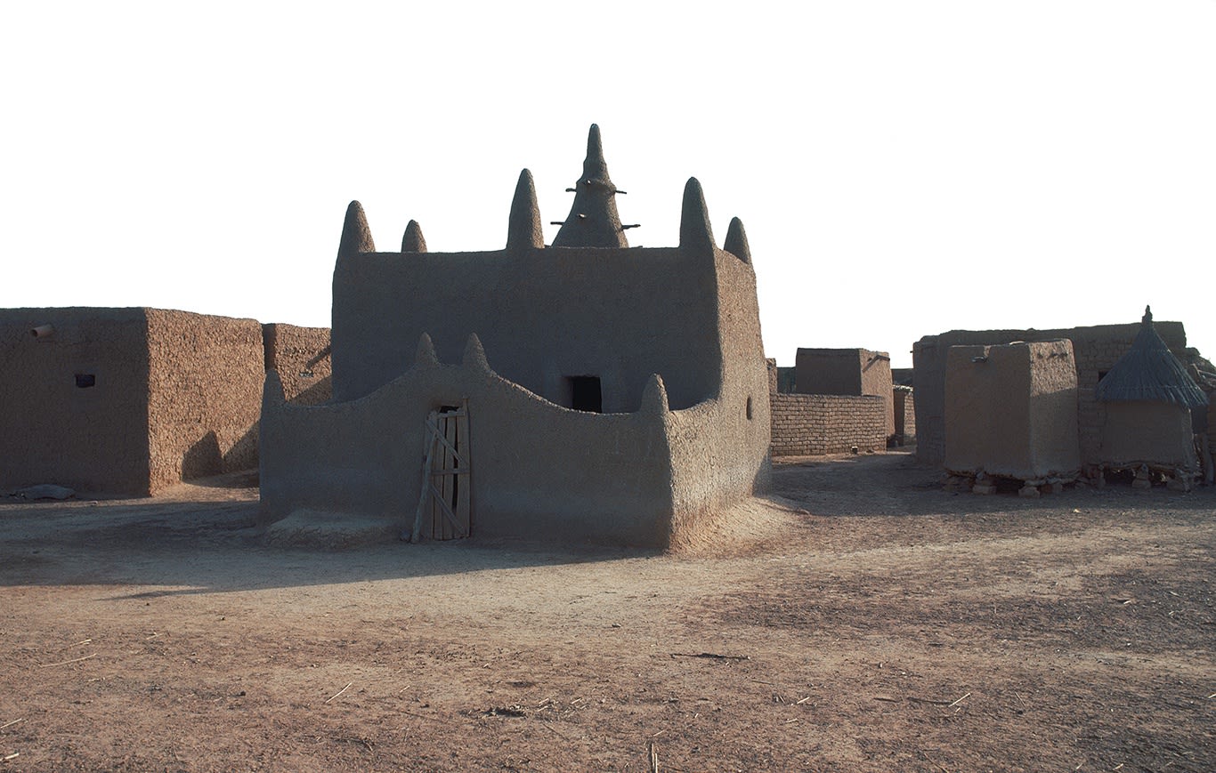 MALI 1977, Mosque Djenné, 1977