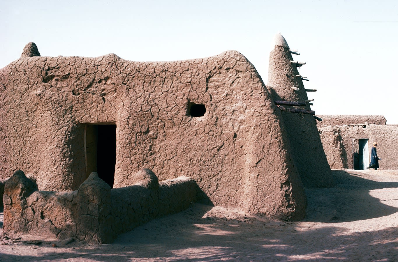 MALI 1977, Mosque Djenné, 1977