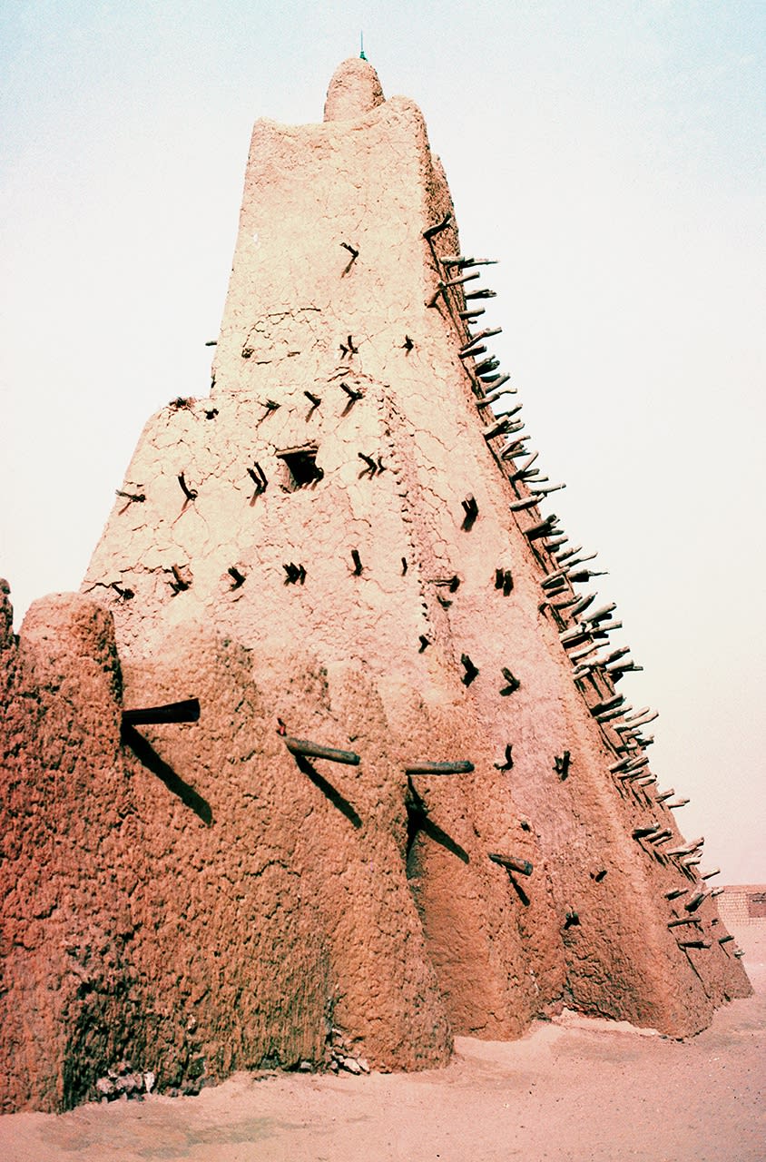 MALI 1977, Mosque Djenné, 1977