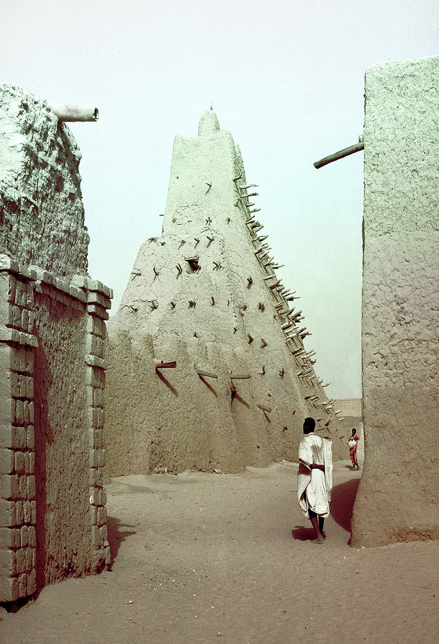 MALI 1977, Mosque Djenné, 1977