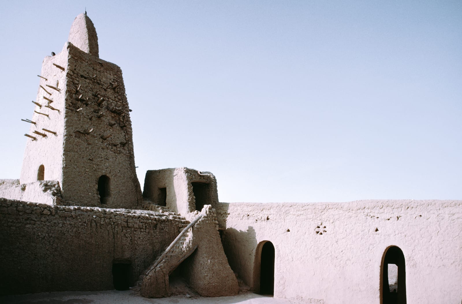 MALI 1977, Mosque Djenné, 1977