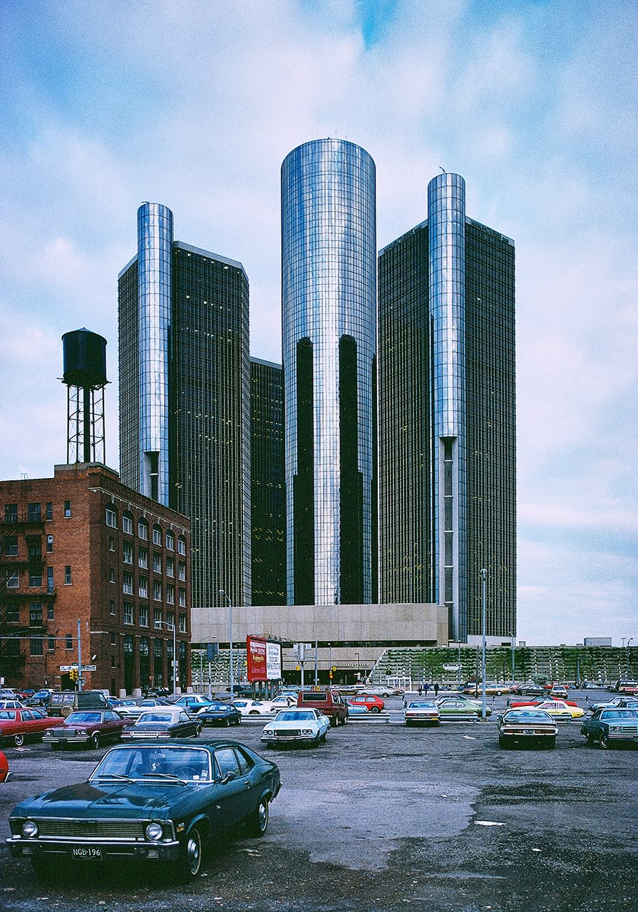 ARCHITECTURE USA 1980, Reneaissance Center - Detroit, 1977
