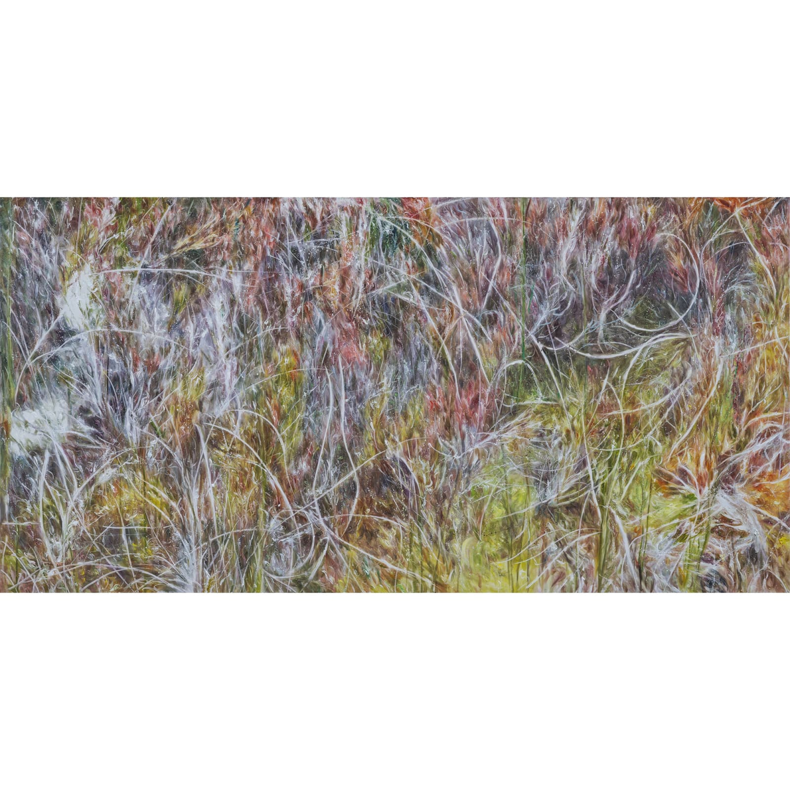 Lee Kwang Ho Untitled 4652-81-1 2025 Oil on Canvas 100 x 200 cm