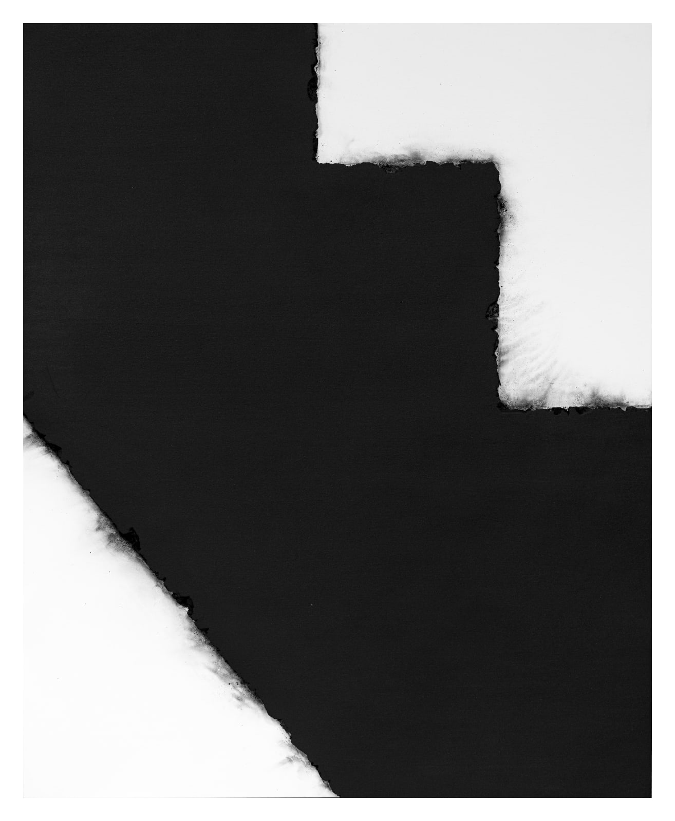 Lee Bae Landscape S 3 2004 Charcoal on Canvas 162 x 130 cm