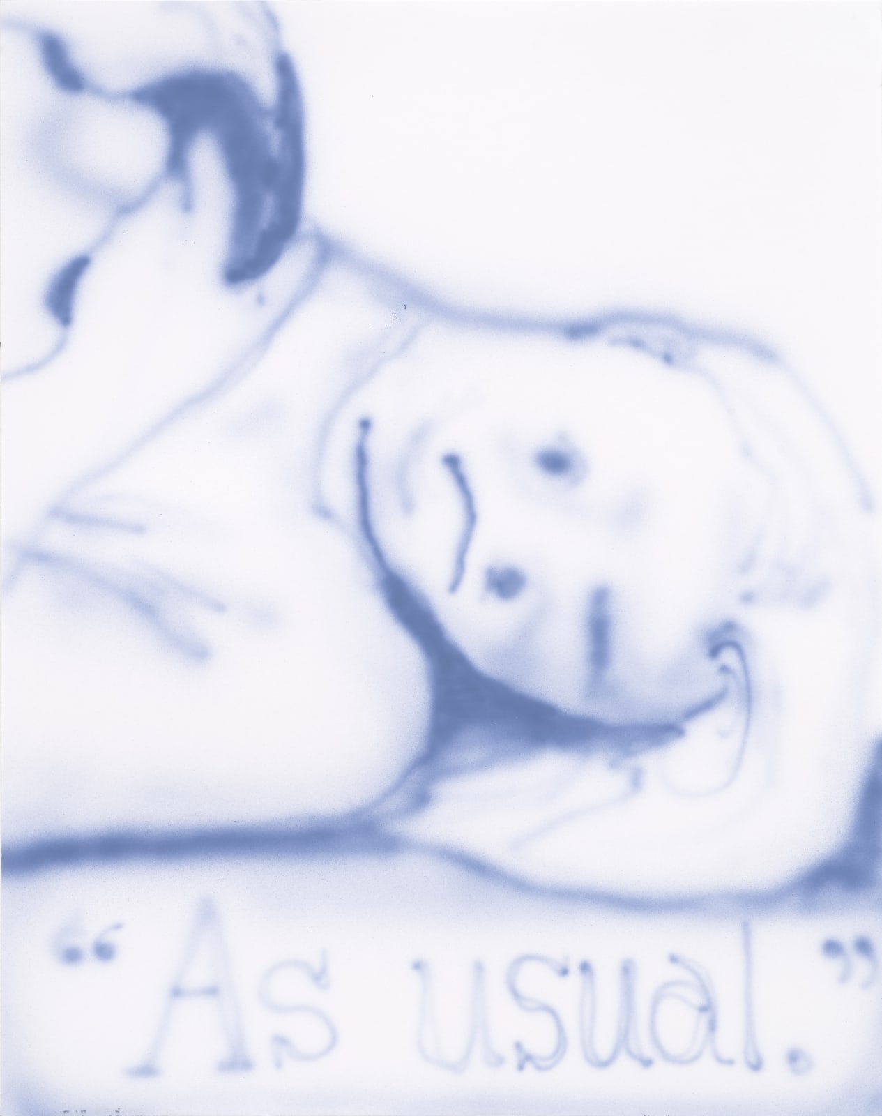 Drawings for AS USUAL, acrylic on paper, 61.0x46.0cm, 2020_3-3