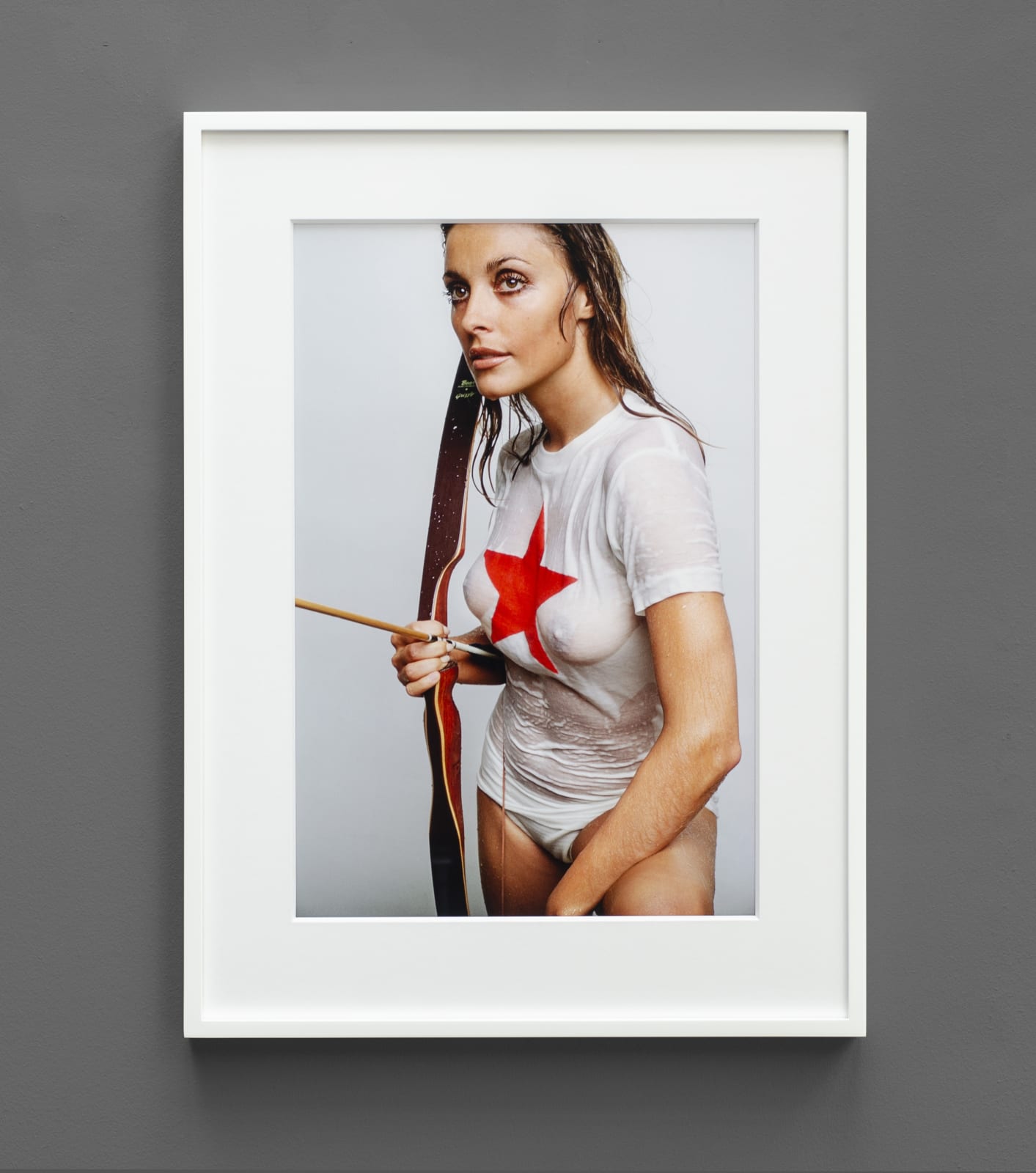 William Helburn, Sharon Tate Wet T-Shirt, 1967