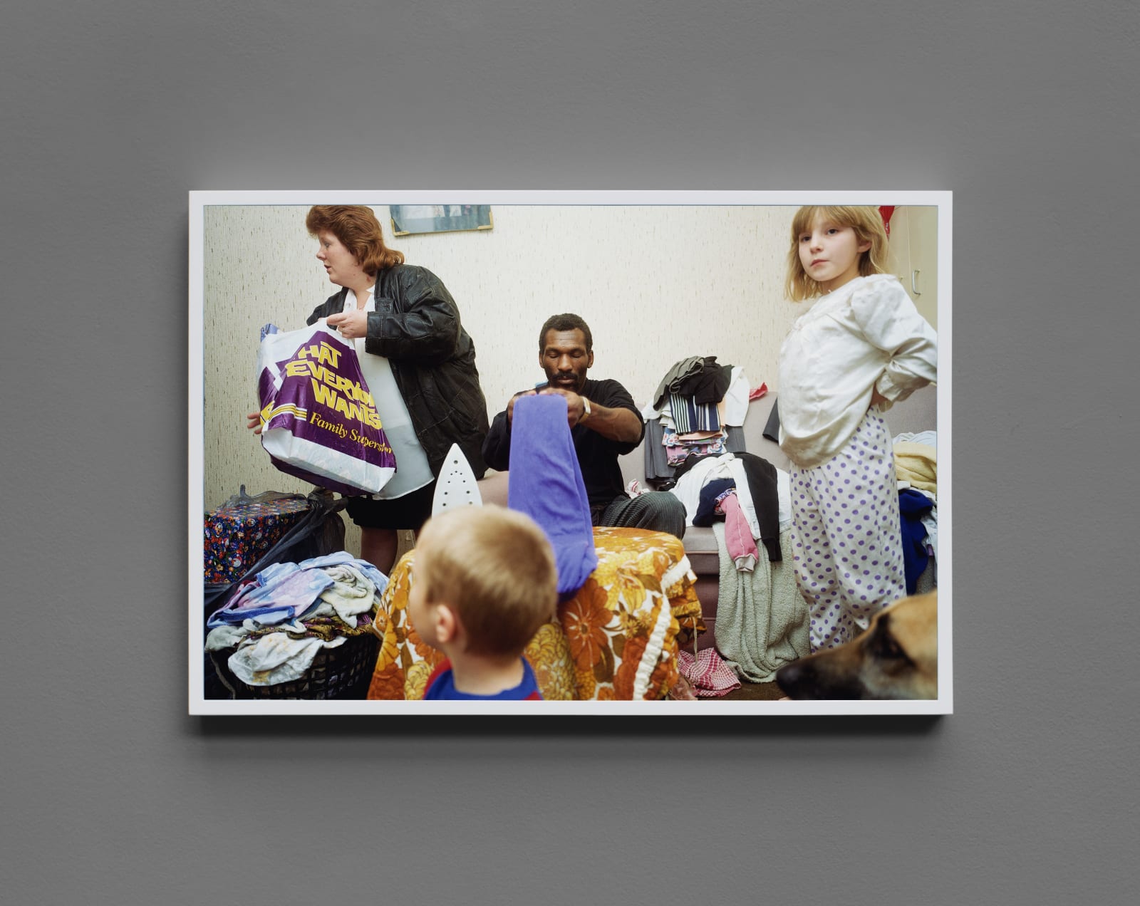 Nick Waplington, UNTITLED (LR96 194), from the series Living Room, 1985-97