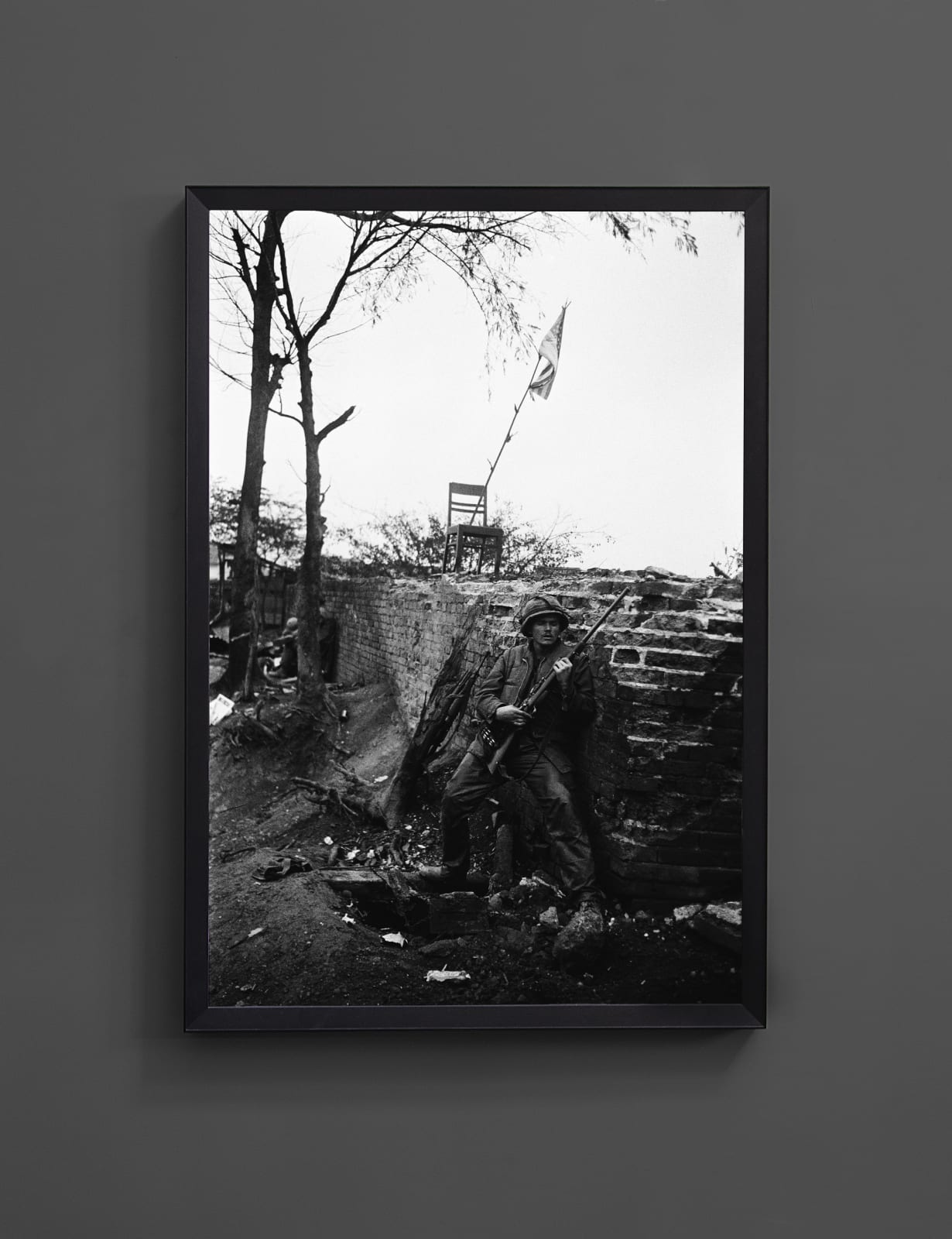 Don McCullin, Citadel Wall, Hue, Vietnam, 1968