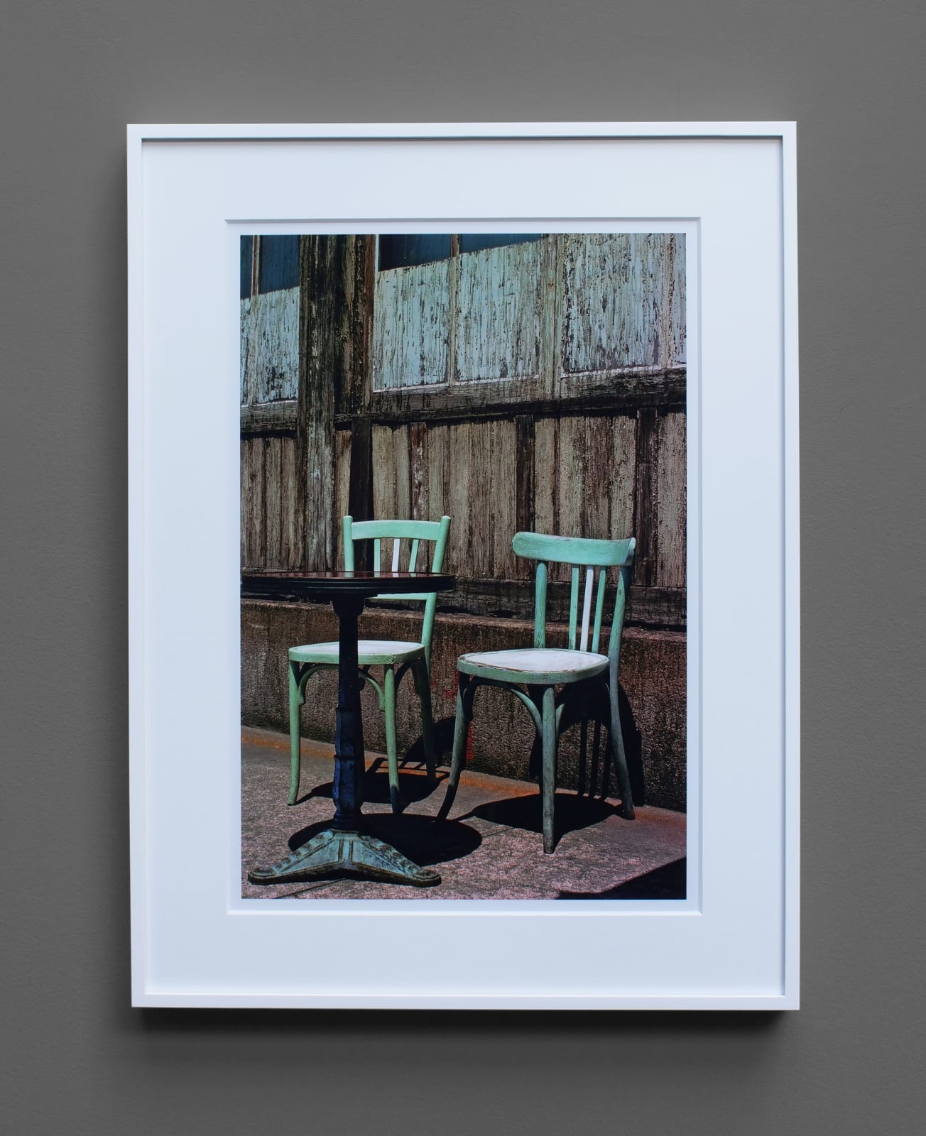 Philippe Garner, Chairs and Table, Marseille, 1975