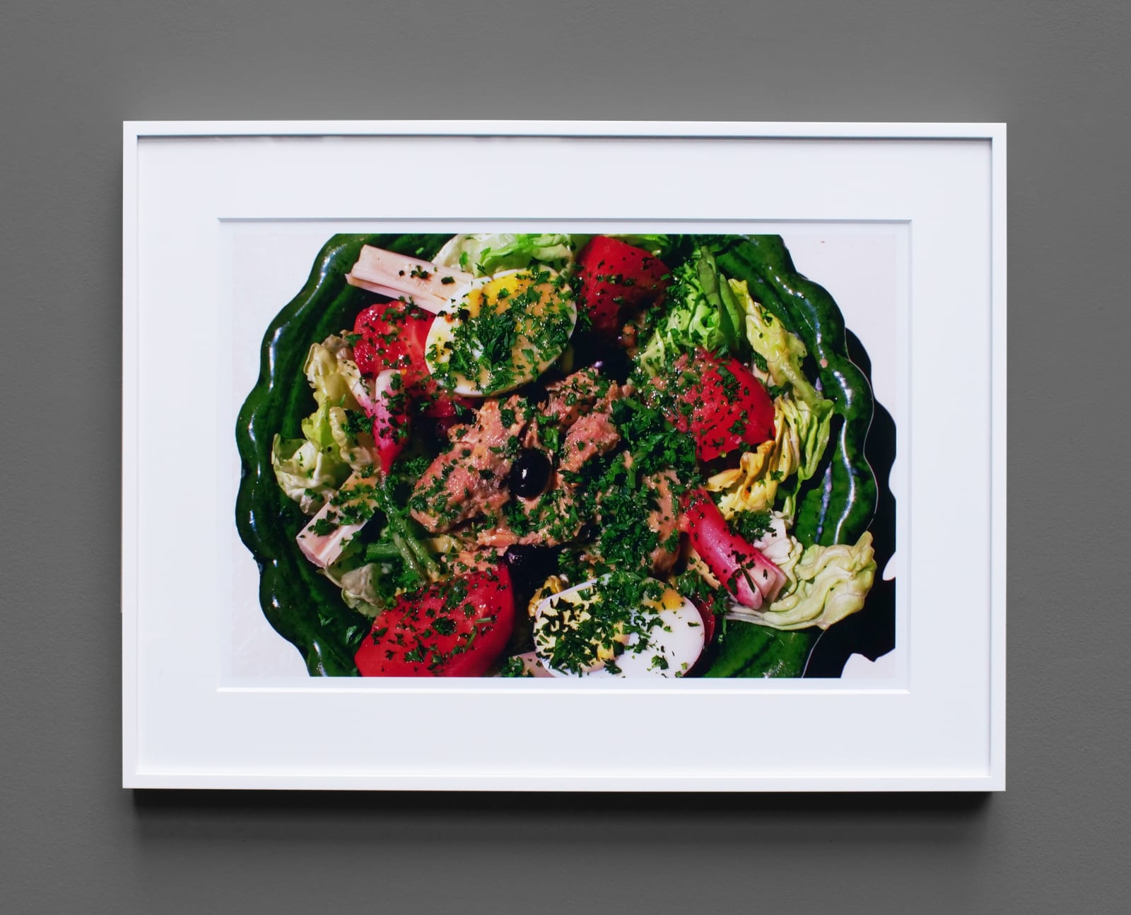 Philippe Garner, SALADE NIÇOISE, LA VOILE ROUGE, 1974